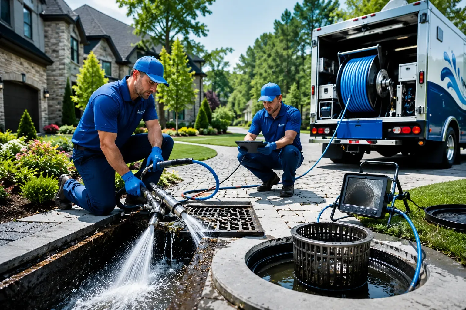 Local outdoor drain cleaning professionals in Bradford, NH